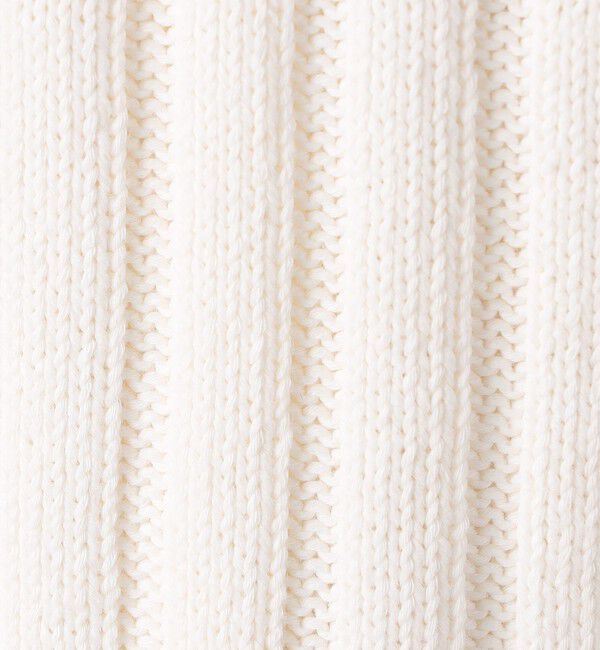 GALERIE VIE「ワイドリブ ジップアップカーディガン」|カーディガン|