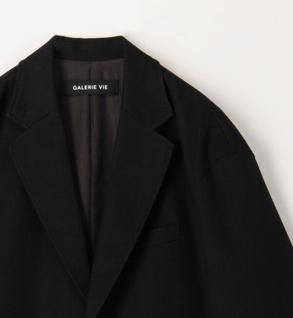 GALERIE VIE「ノンマーセライズドコットン テーラードジャケット」|テーラードジャケット|