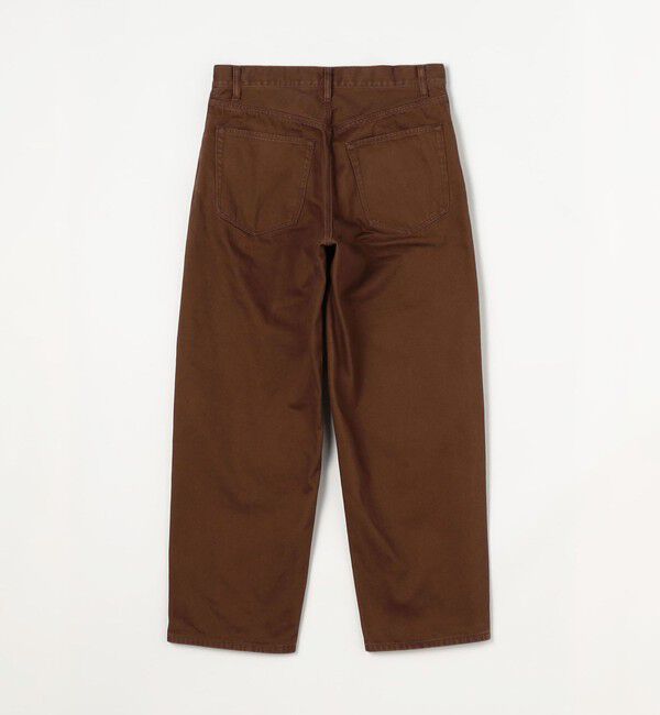 GALERIE VIE「サンフェードデニム セミワイドパンツ」|デニム|