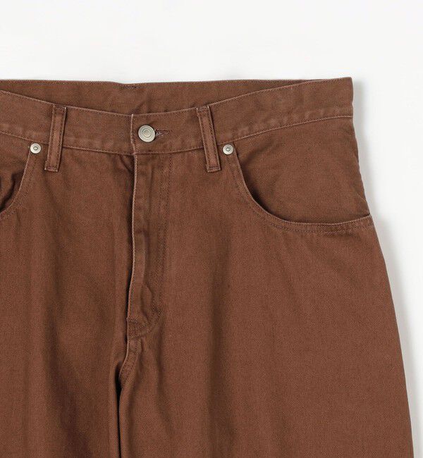 GALERIE VIE「サンフェードデニム セミワイドパンツ」|デニム|