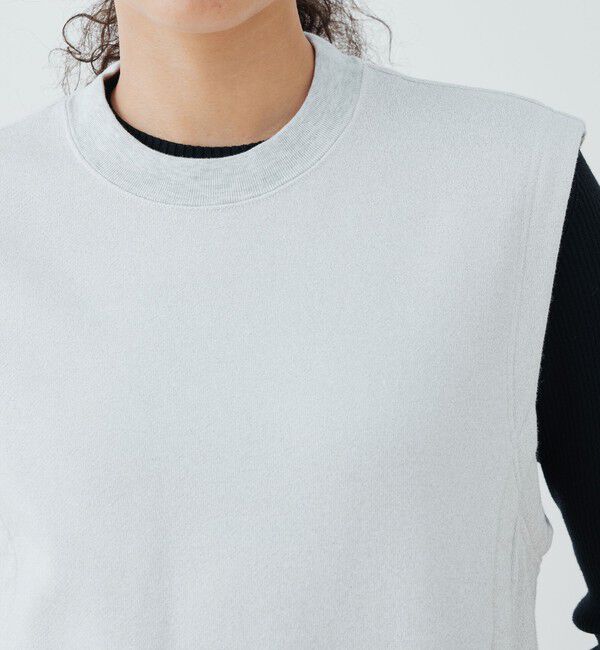 GALERIE VIE「ラメウラケ クルーネックベスト」|スウェット・ジャージ|