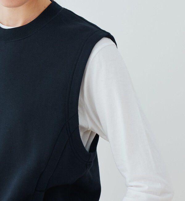 GALERIE VIE「スビンウラケ クルーネックベスト」|スウェット・ジャージ|