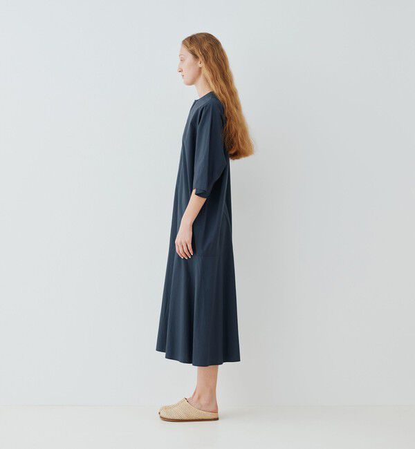 GALERIE VIE「コットンツイル ドルマンスリーブドレス」|ワンピース|