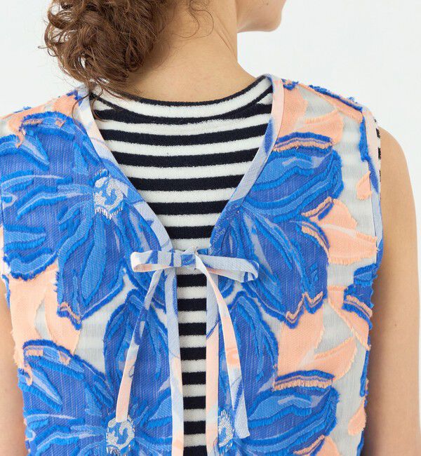 TOMORROWLAND collection「プルメリアジャカード フロンタブルトップス」|シャツ・ブラウス|