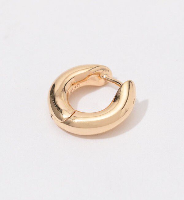 TOMORROWLAND GOODS「Annika Inez Wide Oblique Hoops S」|ピアス|