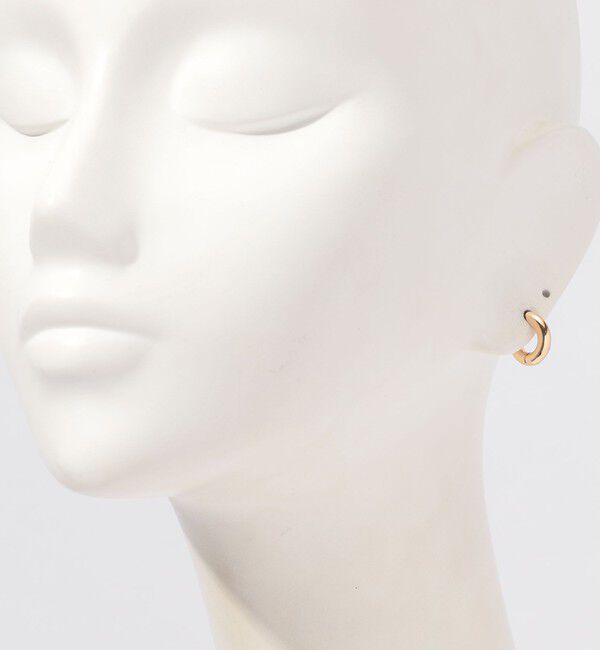 TOMORROWLAND GOODS「Annika Inez Wide Oblique Hoops S」|ピアス|