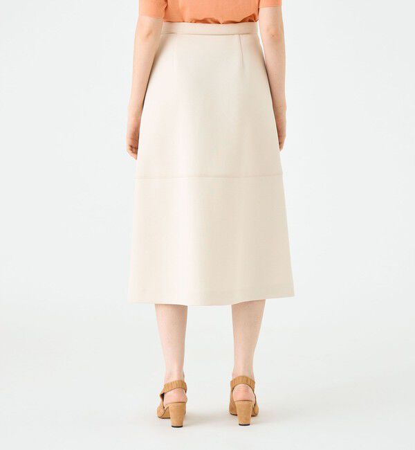 Ballsey「リップルダンボール トラペーズスカート」|台形|