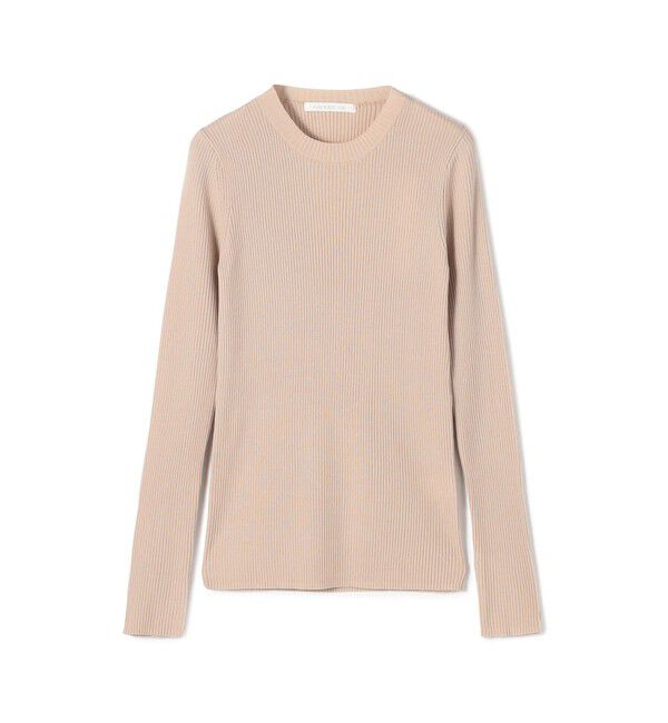 新品未着用品GALERIEVIE プルミエールウールリブクルーネックプルオーバー プルミエールウールリブ クルーネックプルオーバー（GALERIE VIE