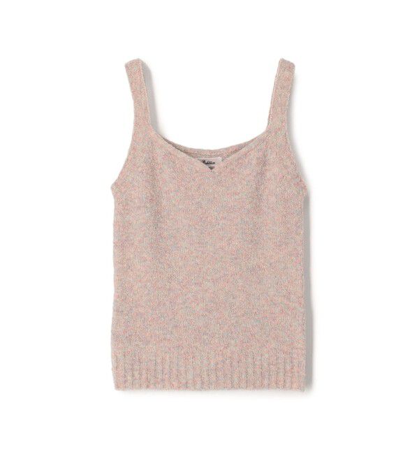Edition「ウールブークレー ニット キャミソール」|ニット・セーター|33 ピンク