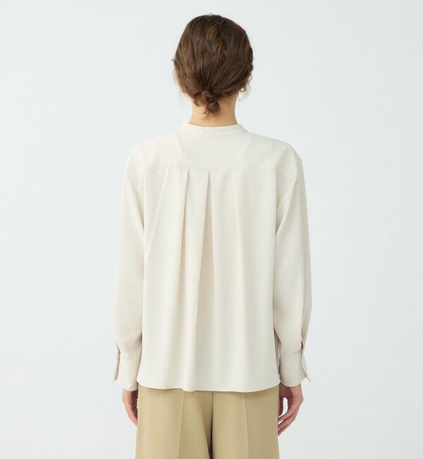 Ballsey「【WEB先行予約】サンディジョーゼット ボックスシルエットブラウス」|シャツ・ブラウス|