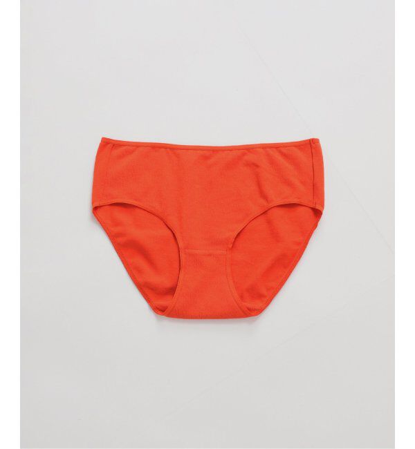 EMILYWEEK「【RESET】オーガニックコットン混 ショーツ（オレンジレッド）」|インナー|