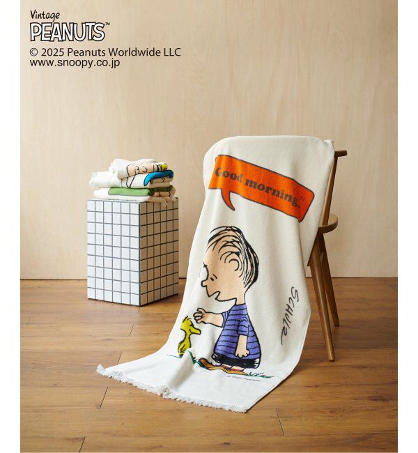 journal standard Furniture「【PEANUTS&times;JOURNAL STANDARD FURNITURE】BATH TOWEL　バスタオル」|タオル|オレンジ