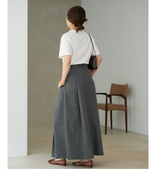 新品タグ付き　Plage R’IAM タックドスカート　38 Plage☆R'IAM タックドスカート 38 Plage☆R'IAM タックドスカート 38