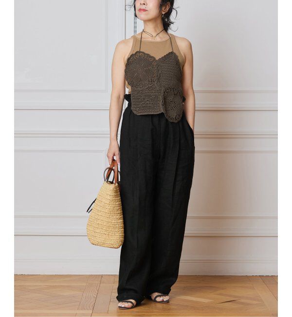 IENA LA BOUCLE「Y.A.Acc/ワイエーアク 別注リネンパンツ」|その他|