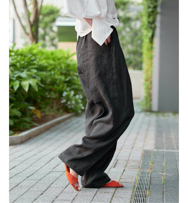 IENA LA BOUCLE「Y.A.Acc/ワイエーアク 別注リネンパンツ」|その他|