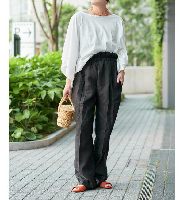 IENA LA BOUCLE「Y.A.Acc/ワイエーアク 別注リネンパンツ」|その他|