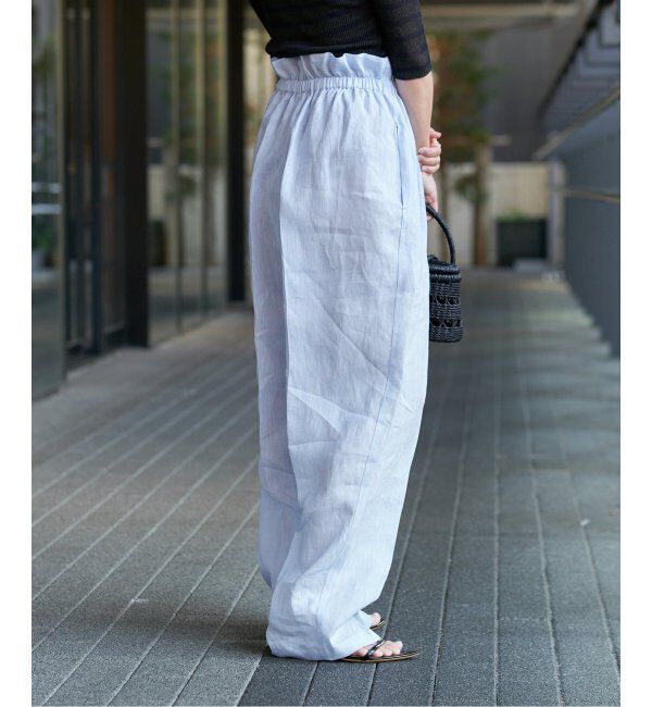 IENA LA BOUCLE「Y.A.Acc/ワイエーアク 別注リネンパンツ」|その他|