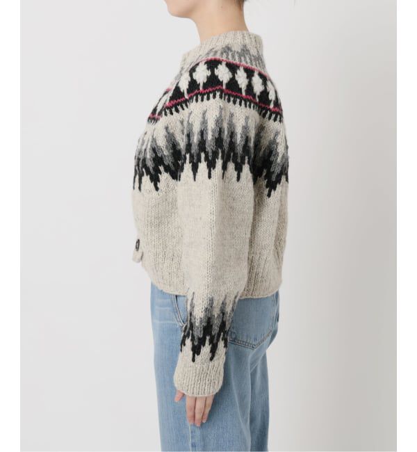 IENA LA BOUCLE「IENA LA BOUCLE ノルディックハンドニットカーディガン」|カーディガン|