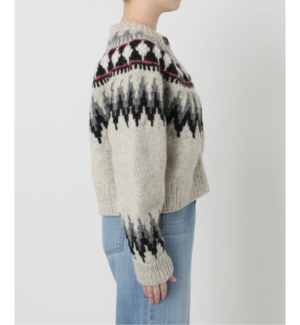 IENA LA BOUCLE「IENA LA BOUCLE ノルディックハンドニットカーディガン」|カーディガン|
