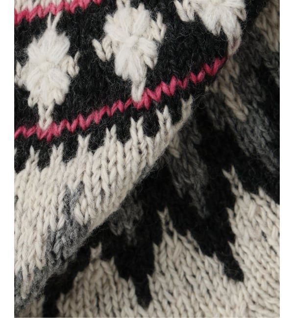 IENA LA BOUCLE「IENA LA BOUCLE ノルディックハンドニットカーディガン」|カーディガン|