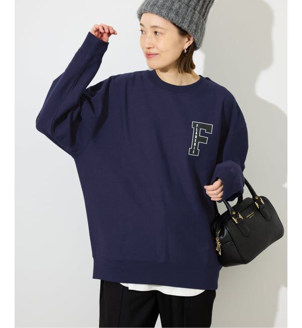 SLOBE IENA「アソートロゴ裏毛BIG プルオーバー」|スウェット・ジャージ|