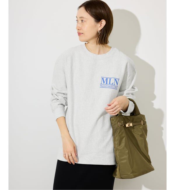 SLOBE IENA「アソートロゴ裏毛BIG プルオーバー」|スウェット・ジャージ|