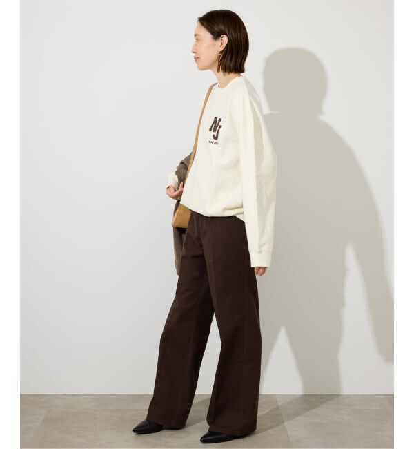 SLOBE IENA「アソートロゴ裏毛BIG プルオーバー」|スウェット・ジャージ|