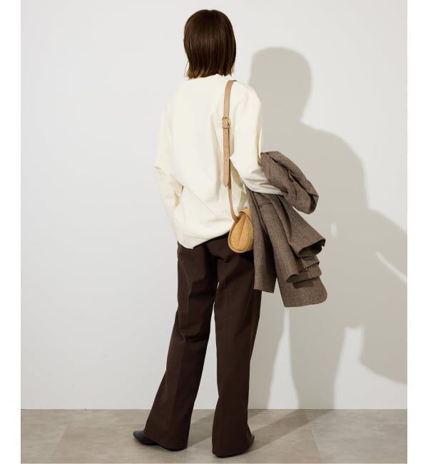 SLOBE IENA「アソートロゴ裏毛BIG プルオーバー」|スウェット・ジャージ|