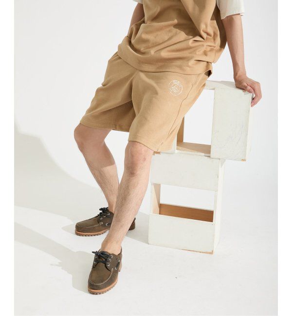 Paris Saint-Germain「【Paris Saint-Germain / パリ・サン＝ジェルマン】JP METALIC LOGO SHORTS」|その他|ブラウン