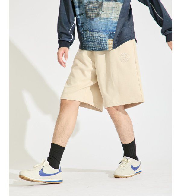 Paris Saint-Germain「【Paris Saint-Germain / パリ・サン＝ジェルマン】JP METALIC LOGO SHORTS」|その他|ベージュ