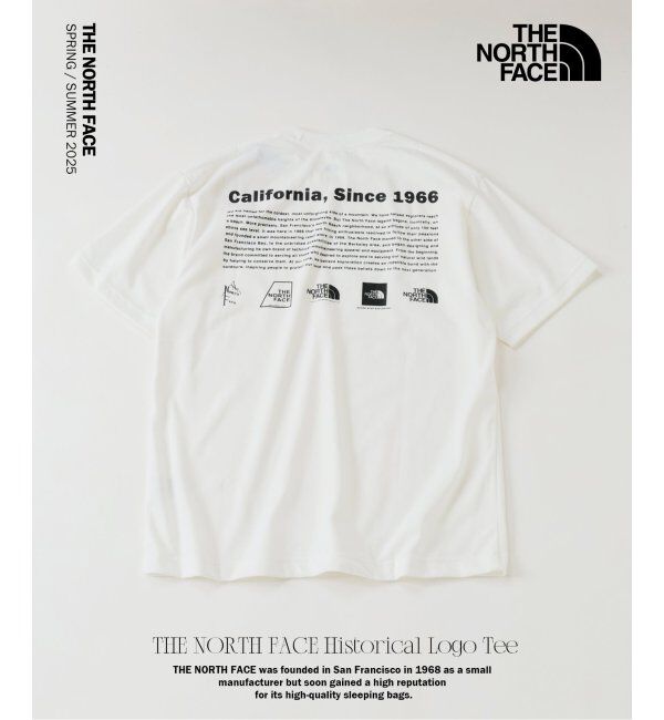 JOURNAL STANDARD relume「THE NORTH FACE / ザ ノースフェイス ヒストリカル ロゴ T」|Tシャツ・カットソー|ホワイト