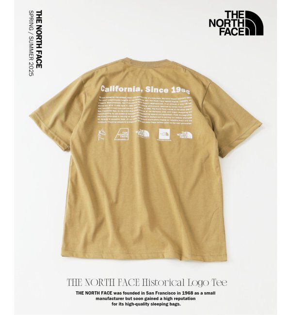 JOURNAL STANDARD relume「THE NORTH FACE / ザ ノースフェイス ヒストリカル ロゴ T」|Tシャツ・カットソー|ベージュ