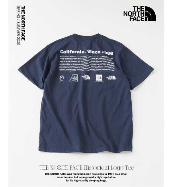 JOURNAL STANDARD relume「THE NORTH FACE / ザ ノースフェイス ヒストリカル ロゴ T」|Tシャツ・カットソー|ネイビー