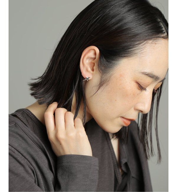 JOURNAL STANDARD「【Soierie/ソワリー】Etoile Pierce 1P Small」|ピアス|