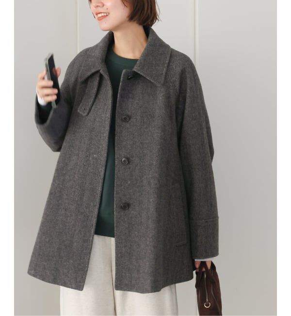 JOURNAL STANDARD 尾州ウールスーパーコート 追加》尾州ウールスーパー100Aラインコート（JOURNAL STANDARD relume