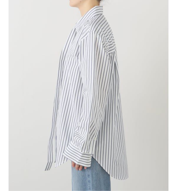 journal standard L'essage「【ROHE/ロヘ】Deconstructed striped shirt：シャツ」|シャツ・ブラウス|