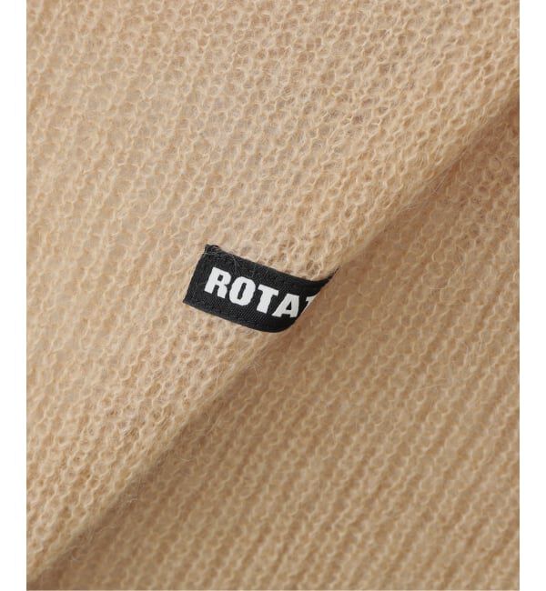 journal standard L'essage「【ROTATEローテート】Light Knit Logo Sweater：ニット」|ニット・セーター|