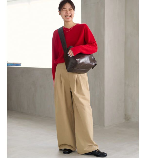 JOURNAL STANDARD relume「《追加予約》2タックワイドパンツ」|チノ|