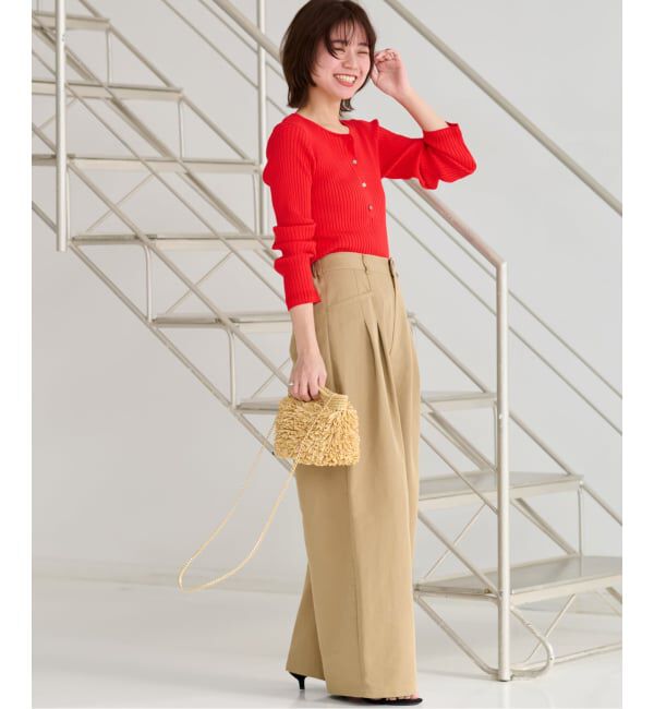 JOURNAL STANDARD relume「《追加予約》2タックワイドパンツ」|チノ|