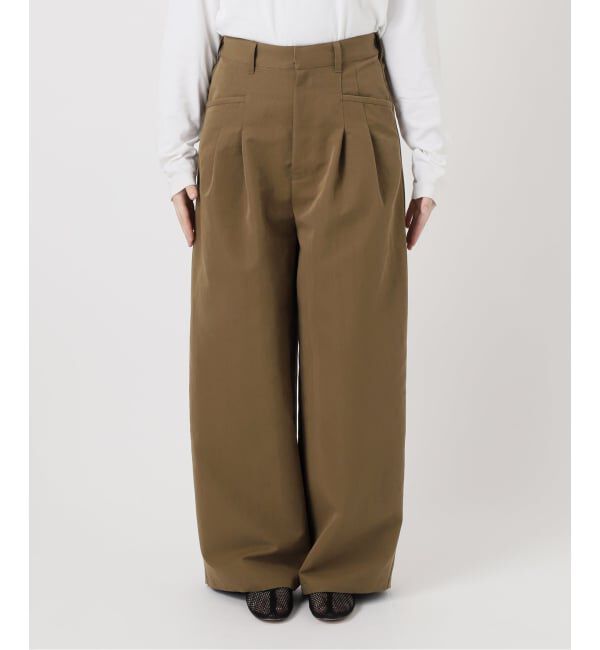 JOURNAL STANDARD relume「《追加予約》2タックワイドパンツ」|チノ|