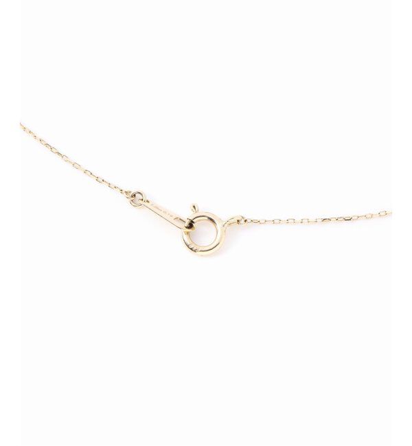 Lilas by Spick&Span「プリンセスカットダイヤネックレス K10」|ネックレス|