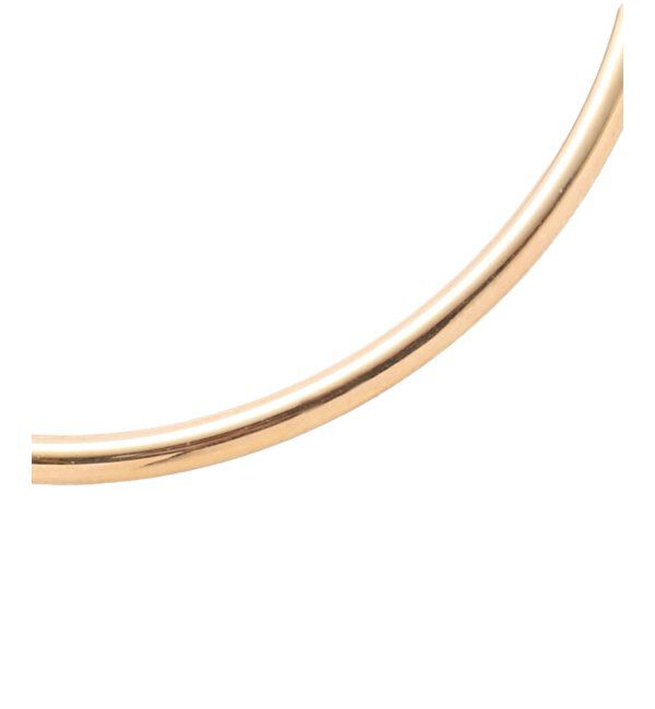 Lilas by Spick&Span「1.5パイプ3.4cmサークルピアス K10」|ピアス|