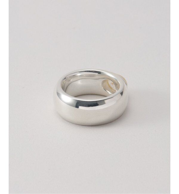 Spick and Span「【SAMH by LILAS】オーバルルチルクォーツワイドリング SV」|リング|