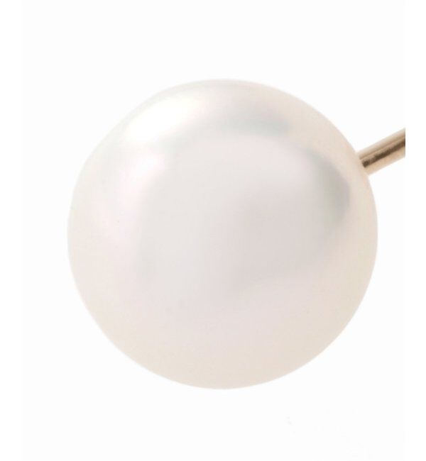 Lilas by Spick&Span「アコヤパール7mmピアス K10（両耳）」|ピアス|