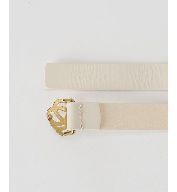 NOBLE「BY MALENE BIRGER/バイマレーネビルガー ベルト(ホワイト)」|ベルト|