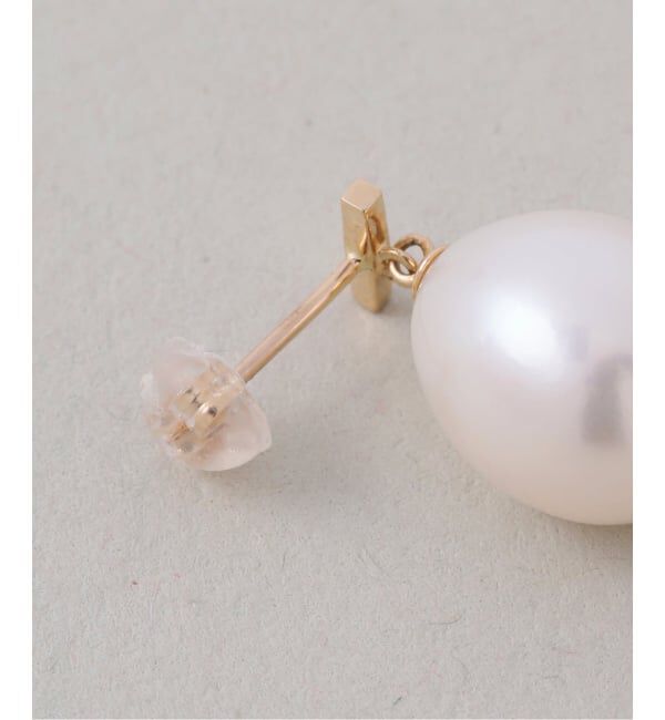 Lilas by Spick&Span「バロックパールバーピアス K10（両耳）」|ピアス|