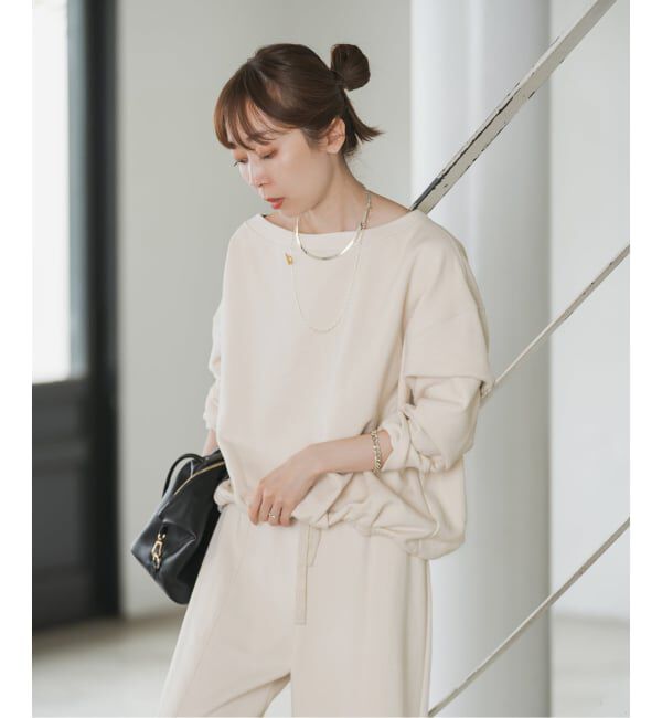 NOBLE「《追加》スビンコットンスウェットトップス」|スウェット・ジャージ|