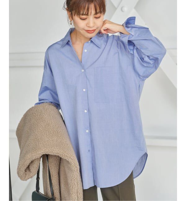 Spick and Span 50コットンオーバーシャツ　未使用 Spick & Span（スピックアンドスパン）の「50コットンオーバーシャツ