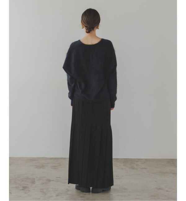 ELENI/エルニ ファーカシミヤVネックニット（NOBLE）｜ルミネの