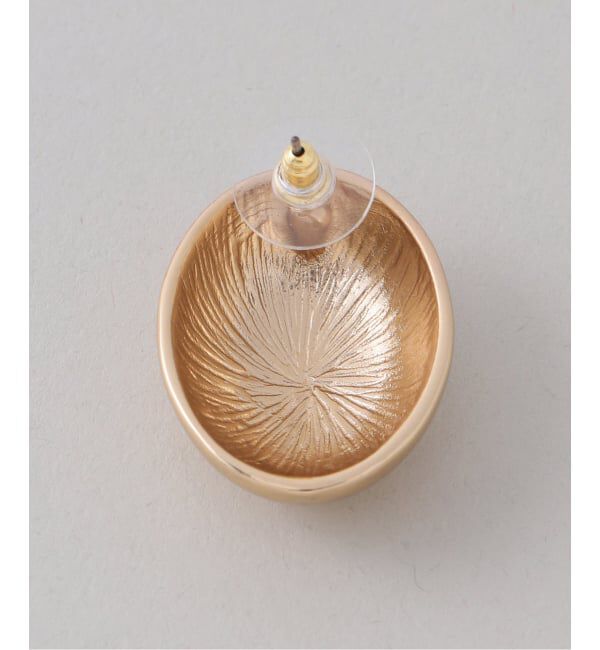 NOBLE「PETIT MOMENTS/プティモーメント Oval Stud Earrings」|ピアス|
